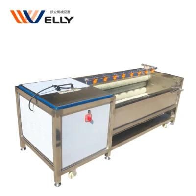 Snack Food Process Equpiment Carrot Polish Potato Peeler Machine