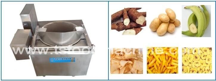 Gas Batch Fryer Machine for French Fries and Plantain Chips