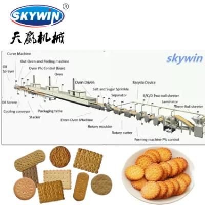 Japanese Style Cookies Making Machine Fully Automatic Biscuit Production Line