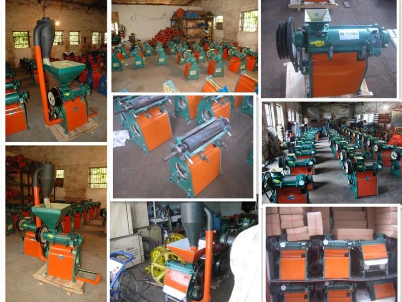 6NF-9 Small Rice Mill Rice Milling Machine for Family Use