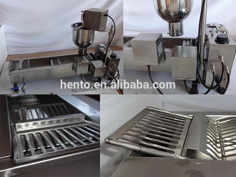 Good Performance Donut Fryer Machine / Mini Donut Machine  Automatic Commercial / Donut Maker Machine