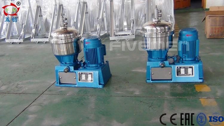 3 Phase Disc Stack Centrifuge Separator Vegetable Oil Clarifier Machine