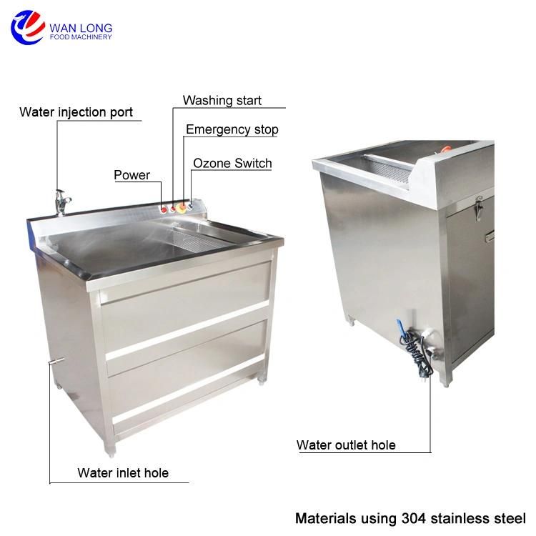 Leaf Vegetable Ozone Bubble Washing Machine Cabbage Tomato Lettuce Ozone Bubble Washer