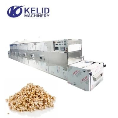 Industrial Tunnel Belt Microwave Quinoa Ripening Drying Machine