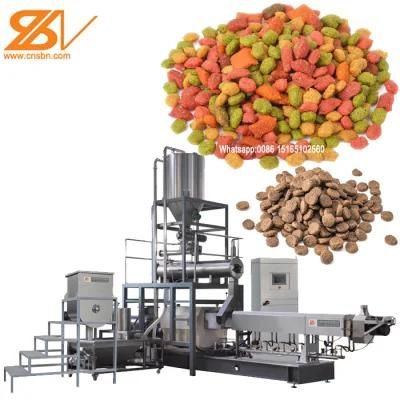 Automatic Industrial Pet Cat Dog Food Making Machine