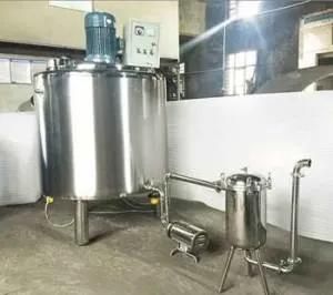 Steam Electric Heating Jacket Tank with Mixer Mixing Pasteurizer
