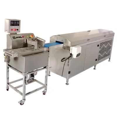 Chocolate Shell Coating Machine with Cooling Tunnel