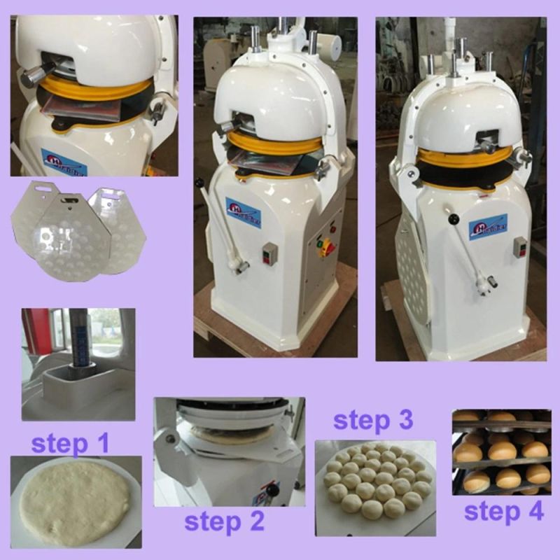 Hdr-30 Bread Moulder Dough Divider/Rounder for Hamburger Making Machine