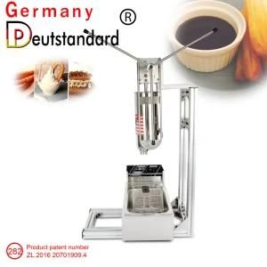 Commercial Spanish Churros Maker Machine with Fryer