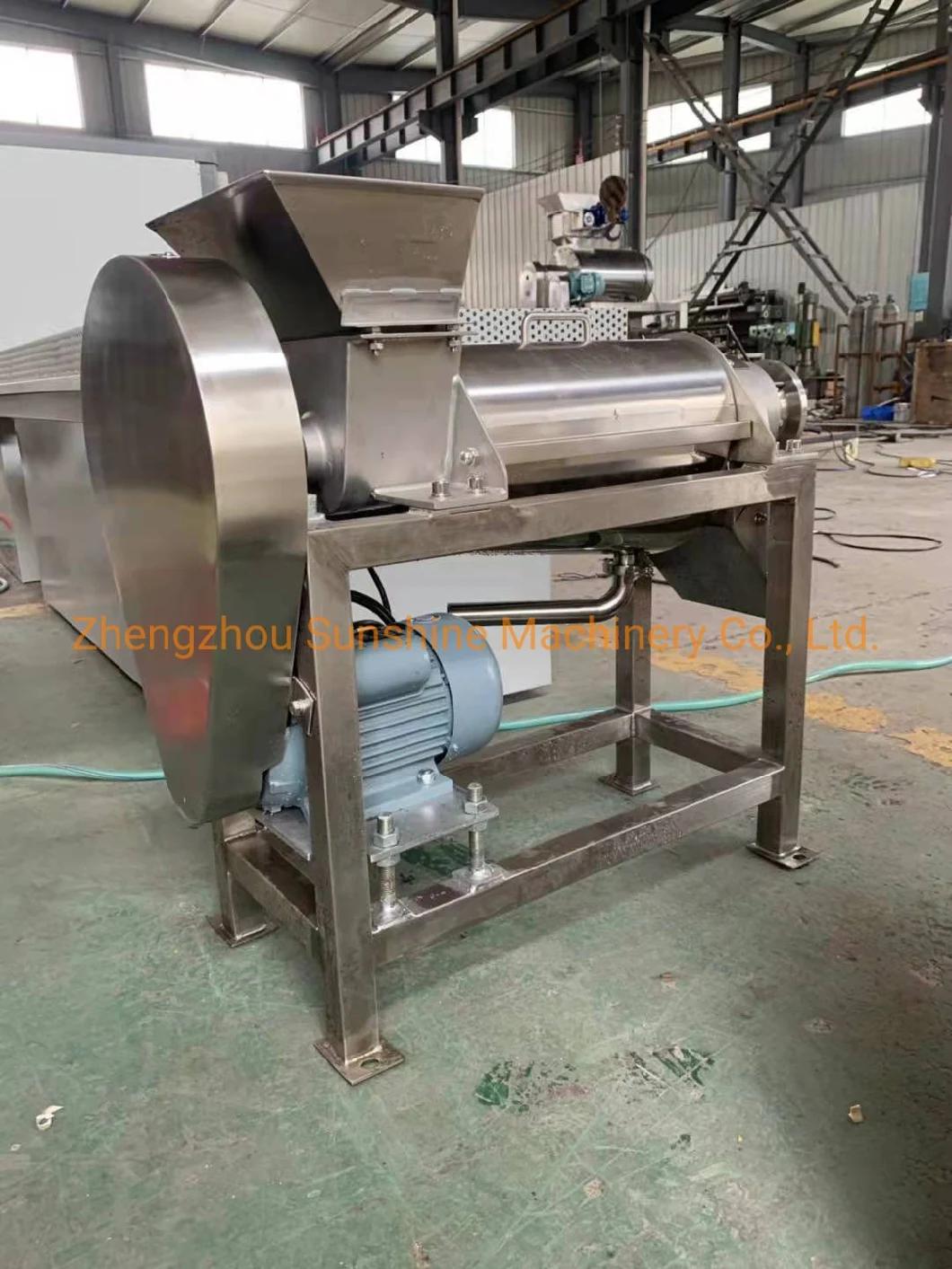 Stainless Steel Apple Processing Onion Fruit Juice Extractor Making Machine