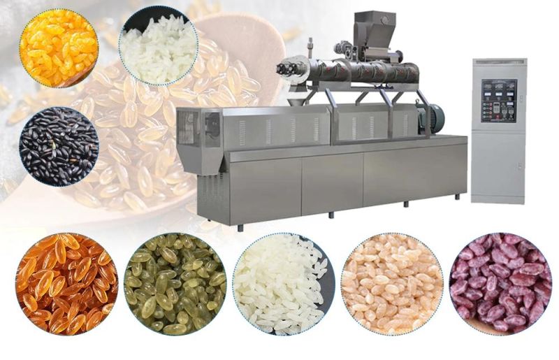 Extrusion Rice Machine Nature Rice Cake Puffing Machine