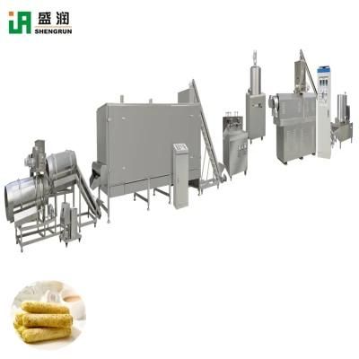 Corn Puffing Snack Extrusion Machine Machinery Corn Puff Snack Production Line Plant