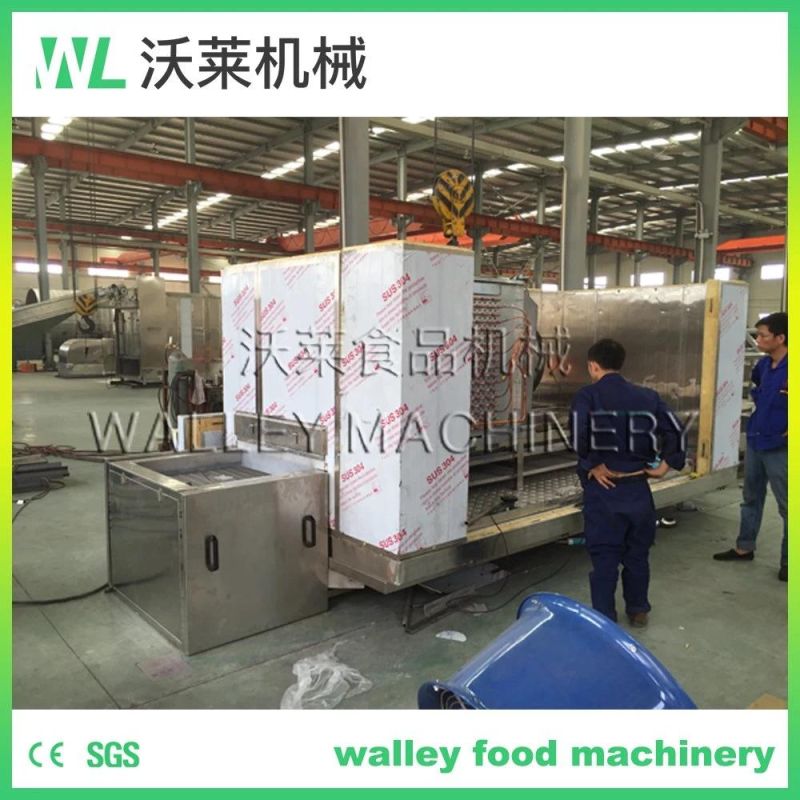 Tunnel Freezer for Vegetable and Seafood