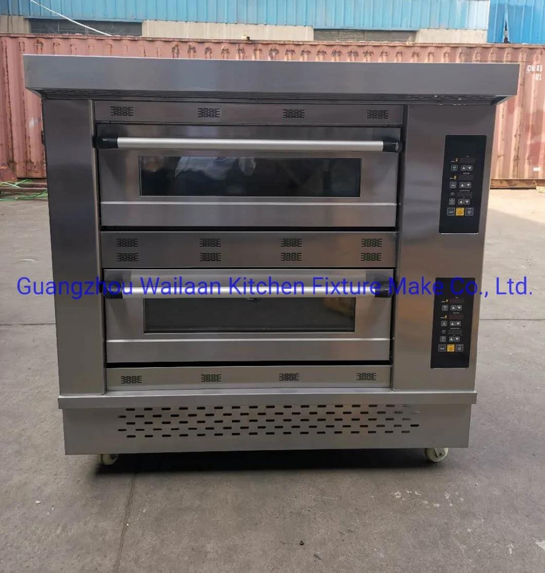Luxury 3 Deck 9 Pans Electric Oven for Bakery Shop