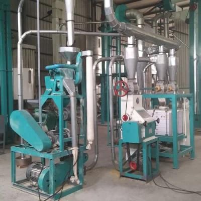 Kenya 10t Maize Corn Cone Mill Flour Milling Grinding Machine Gondiya