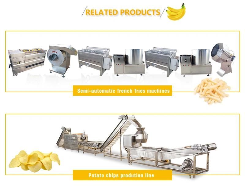 Stably Working Automatic Fried Potato Chips Product Line Plantain Chips Making Machine Welly