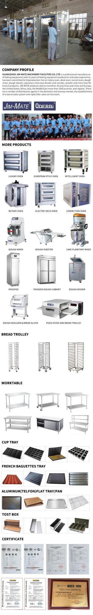 Bakery Equipment 1 Trolley 32 Trays Commercial Diesel Intelligence Bread Rotary Baking Pizza Oven