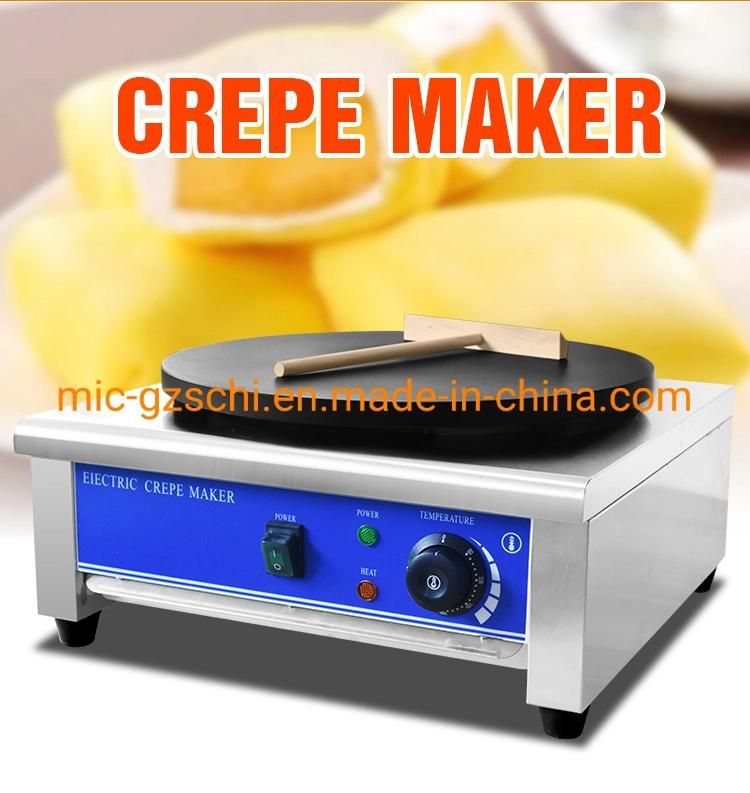 Double Head Electric Crepe Maker Crepe Pancake Machine Sc-820A