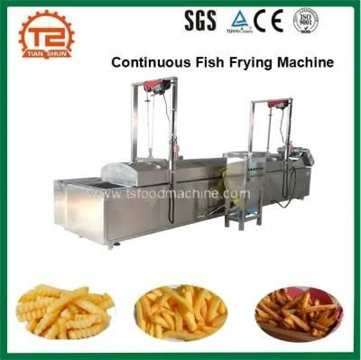 Automatic Frying Machine and Potato French Fries Making Machine