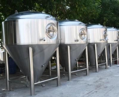 1000 Liter Conical Beer Fermenter Cooling Vessel for Brewery