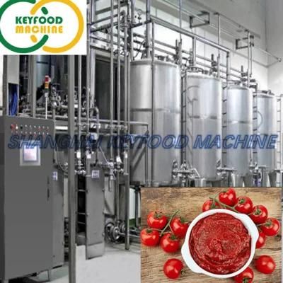 Automatic Tomato Paste Making Machine Ketchup Making Machine Tomato Paste Production Line