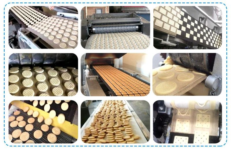 Automatic Cracker Biscuit Making Machine Sandwich Biscuit Machine