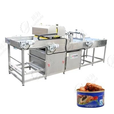 Sardine Production Line Industrial Tomato Fish Canning Machine