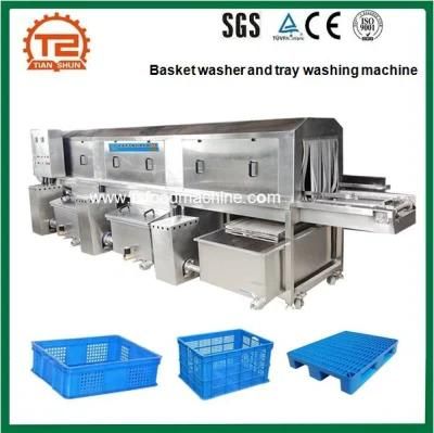 Automatic Turnover Basket Washer and Tray Washing Machine