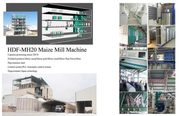 Zambia Maize Flour Mill Maize Milling Plant 