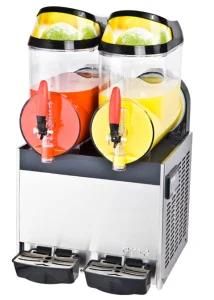 2 Bowl Each 10 Liters Commercial Slush Ice Machine