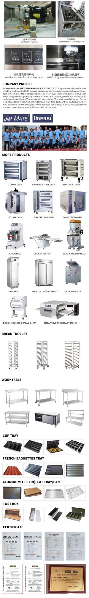 Jmf-16K Commercial Automatic Crestor Foaming 16 Trays Proofer for Sale