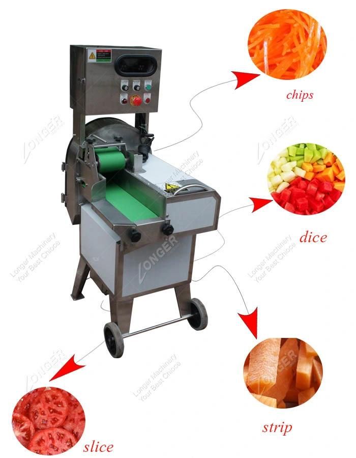 Industrial Lettuce Shredding Leaf Vegetable Spinach Cutting Machine