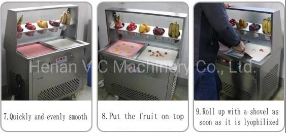 Stainless steel frozen yogurt machine