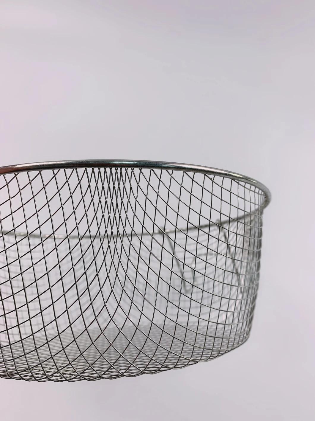 Wire Frying Basket with Two Handles (LARGE SIZE)