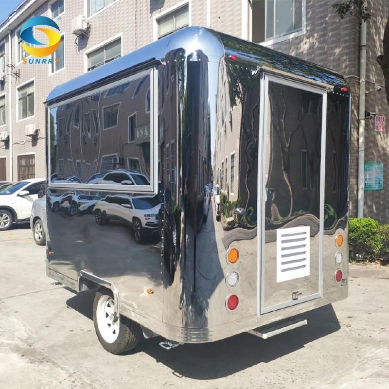 Guangzhou Factory Custom Food Cart Australian Standard Food Truck BBQ Trailer Mobile Food Trailer Car for Sale