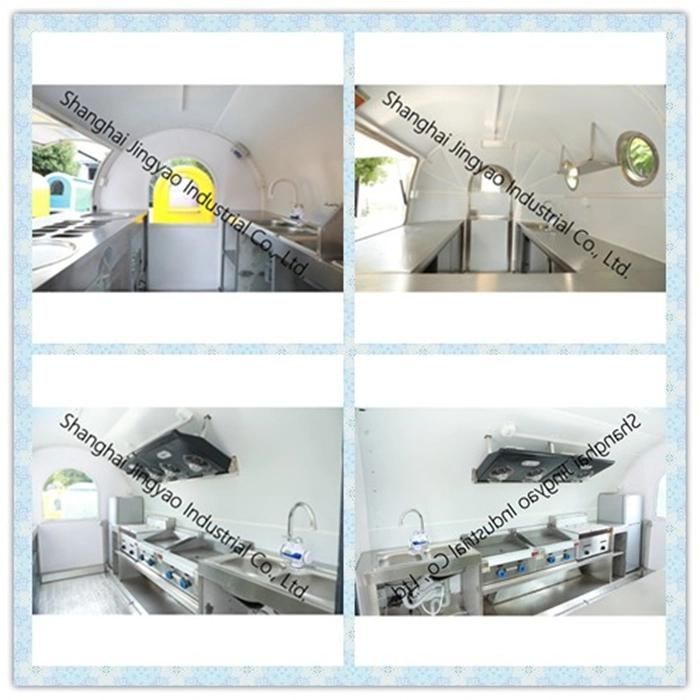 China Crepe Concession Trailers Crepe Trailer Electric Food Trailer