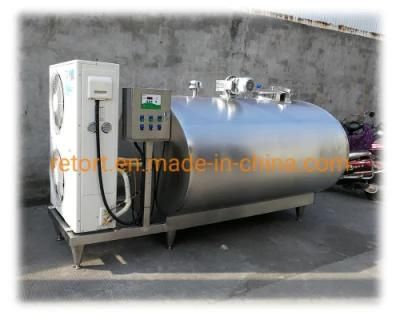 12, 000 Liter 12t Fresh Milk Cooling Tank with 24HP Copeland 48, 000 Kcal Cooling Power