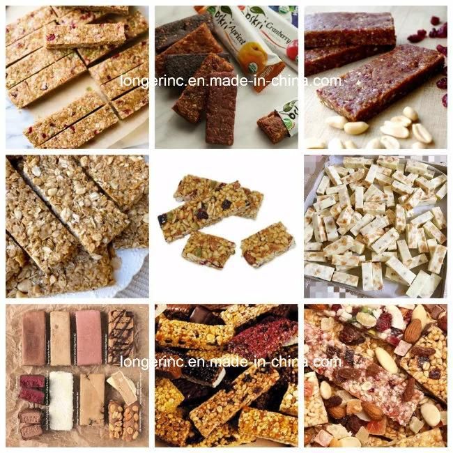 Professional Groundnut Chikki Cereal Snack Fruit Bar Making Machine