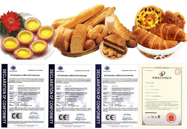 Popular in Finland Croissant Dough Sheeter with Ce