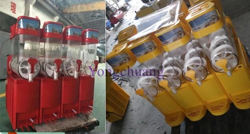 1/2/3/4 Tanks of Slush Machine with Fast Cooling Compressor