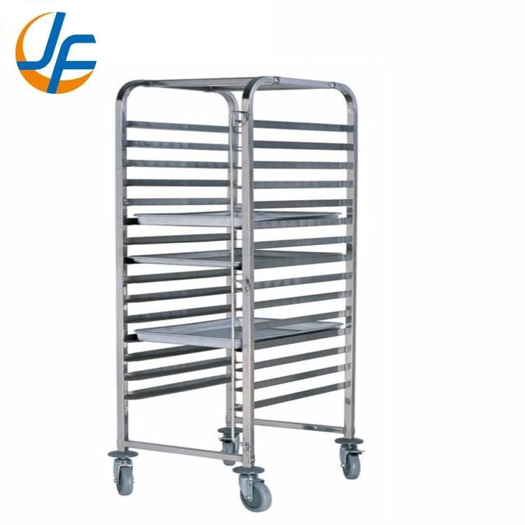 Rk Bakeware China- Stainless Steel Flatpack Tilting Display Rack/ Trolley