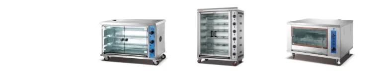 Free Standing Commercial Gas Rotisserie Hgj-3p