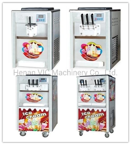 SUS quality CE approved Soft ice cream machine