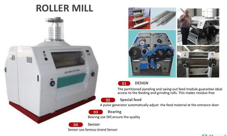 Ethiopia 120t/D Wheat Flour Mill Machine with Factory Price and Durable Quality