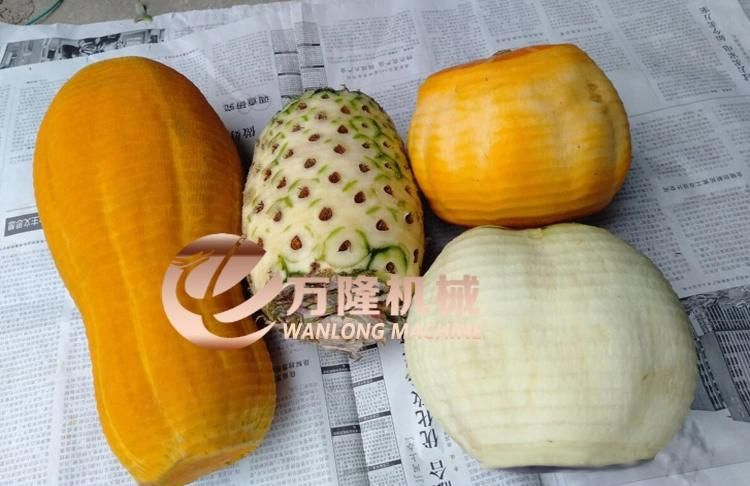 Widely Application Pineapple Grapefruit Papaya Cantaloupes Skin Peeler with PLC