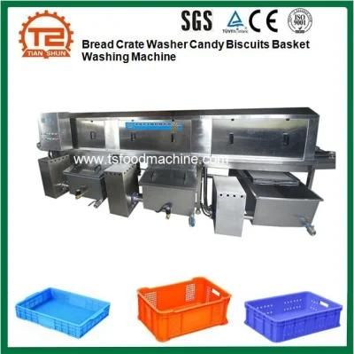 China Bread Crate Washer Candy Biscuits Basket Washing Machine