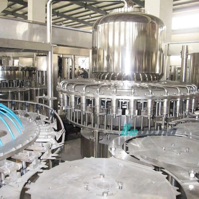 Automatic Pulp Fruit Juice Filling 4-in-1 Machinery with Ce