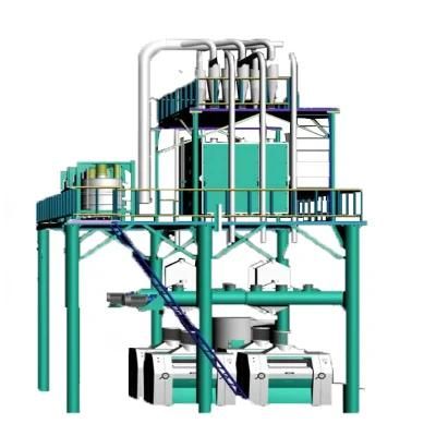 Complete Automatic 100tpd Maize Flour Milling Plant for Africa