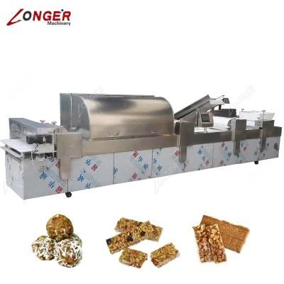 Professional Groundnut Chikki Cereal Snack Fruit Bar Making Machine