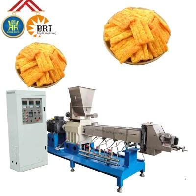 Fried 2D 3D Pellet Snacks Chips Macaroni Pasta Extruder Processing Machine Line